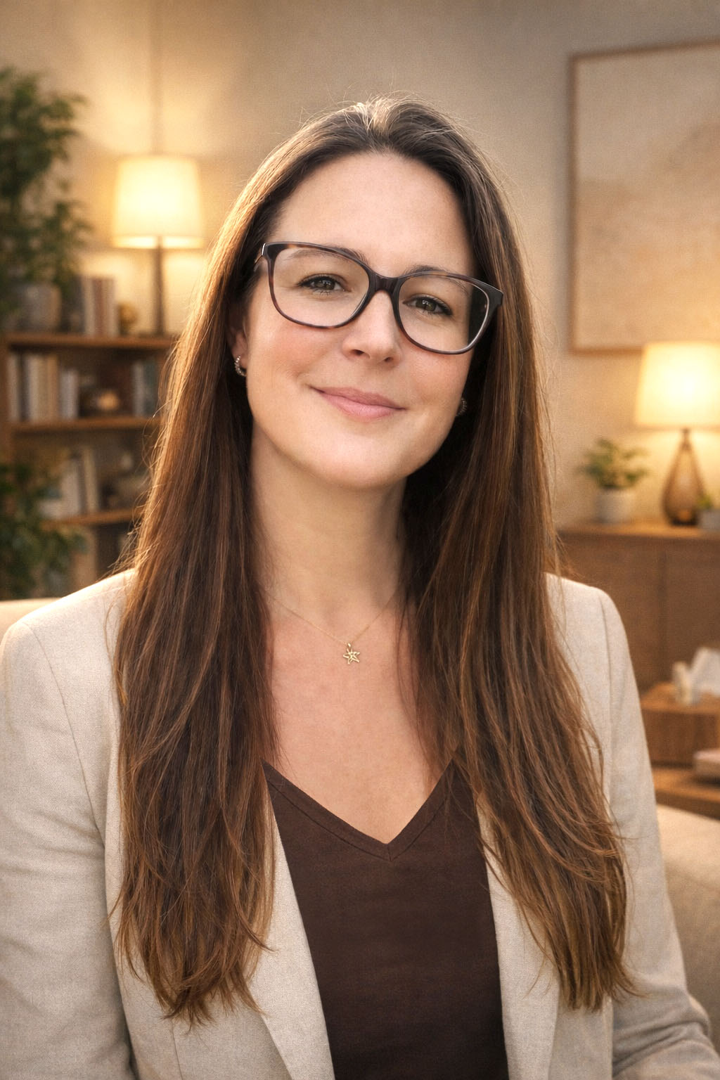 Portrait de Sandrine Lassallette, psychopraticienne – consultations en visio